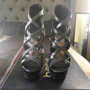 Bebe stiletto heels
